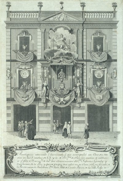 Façade of the Home of Joan Pau Canals by Agustí Sellent Torrents